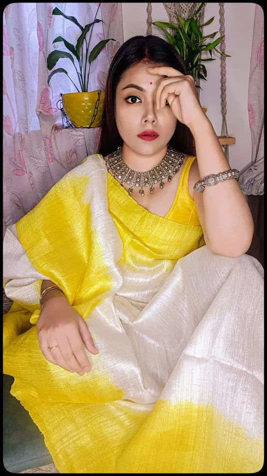 PURE MATKA MUSLIN SAREES Image