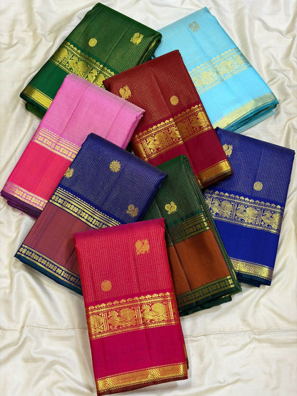 Handloom Kanchipuram Pattu sarees