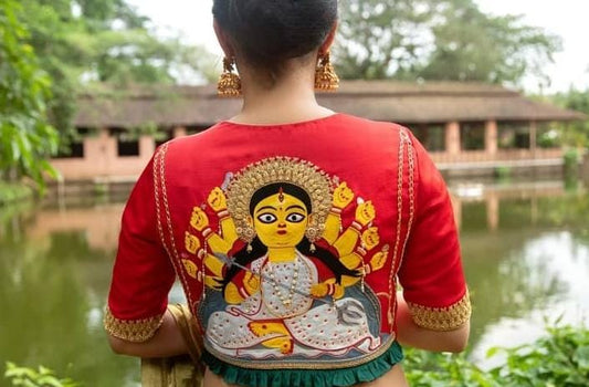 Beautiful Embroidery Design Blouse