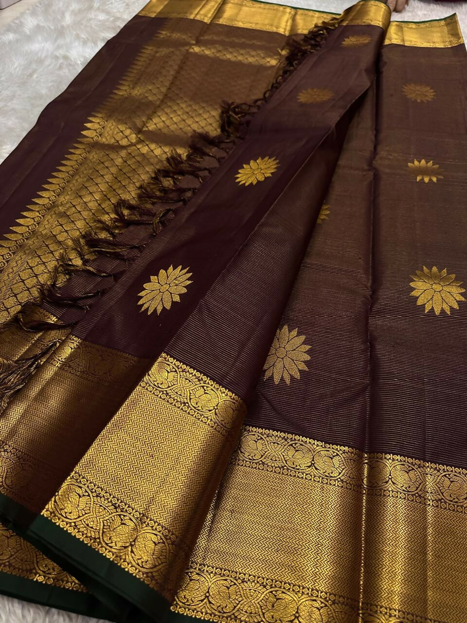 Handloom Kanchipuram Pattu sarees