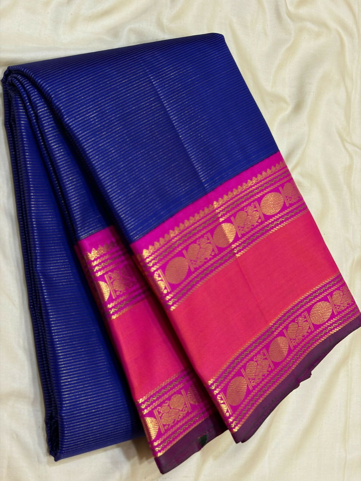 Pure Kanchipuram Handloom Bridal Silk Sarees 2 gram Zari vaira oosi With Silk Mark Certified 27500/-