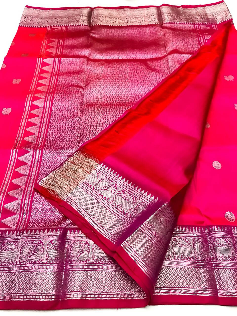Handloom venkatagiri pattu sarees
