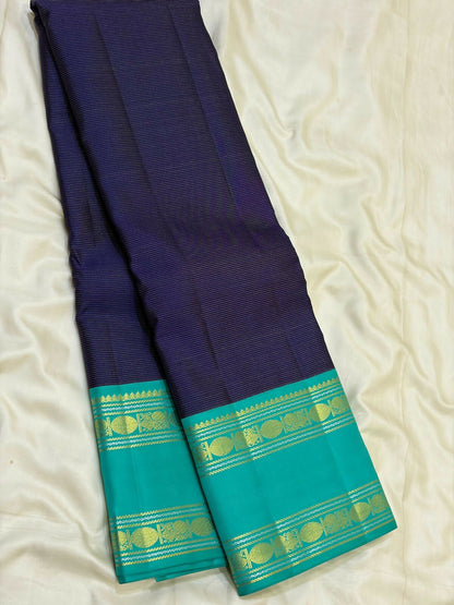 Pure Kanchipuram Handloom Bridal Silk Sarees 2 gram Zari vaira oosi With Silk Mark Certified 27500/-