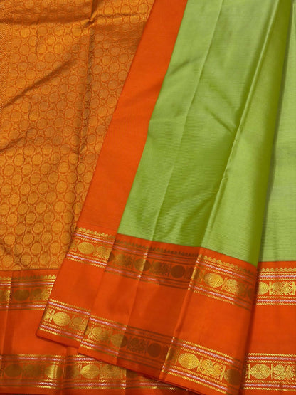 Pure Kanchipuram Handloom Bridal Silk Sarees 2 gram Zari vaira oosi With Silk Mark Certified 27500/-