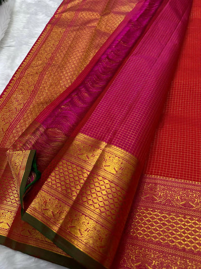 Handloom Kanchipuram Pattu sarees