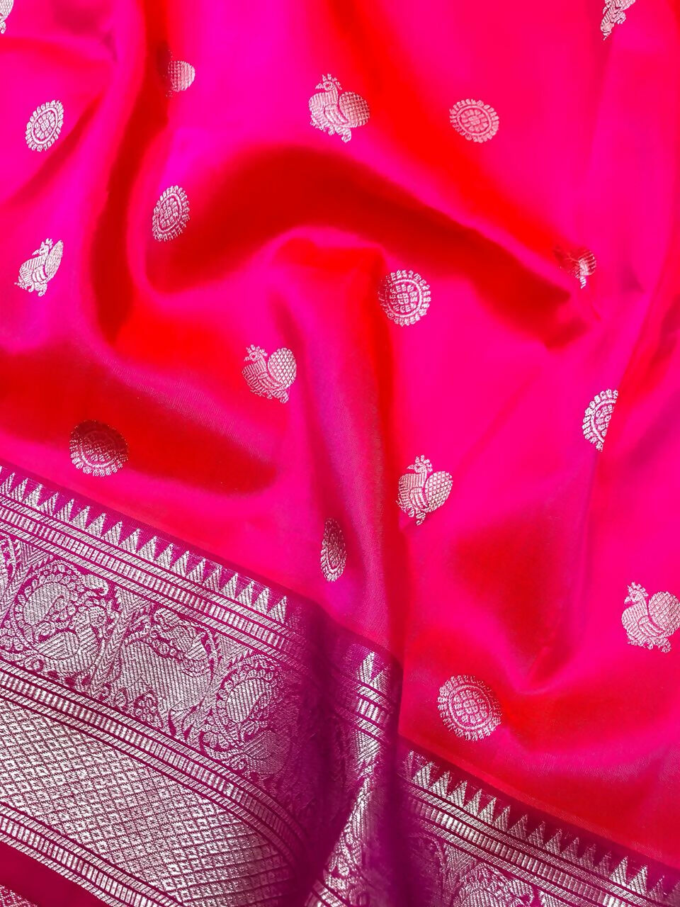 Handloom venkatagiri pattu sarees