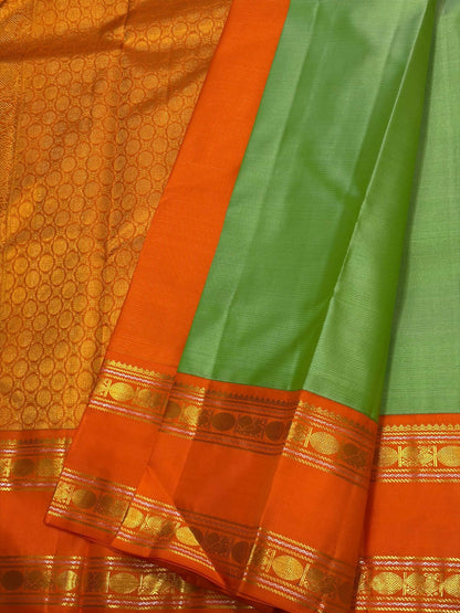 Pure Kanchipuram Handloom Bridal Silk Sarees 2 gram Zari vaira oosi With Silk Mark Certified 27500/-