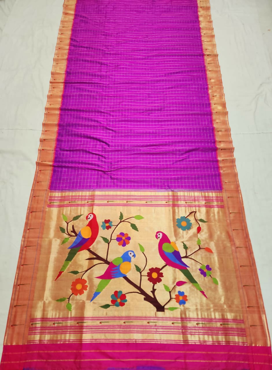 Handloom Paithani sarees