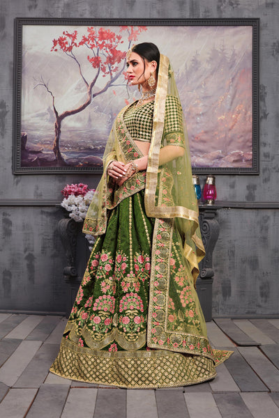 luxury wedding lehenga in Chandigarh at best price by Meena Bazaar -  Justdial