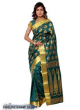 Green & Golden Design Kanjivaram Silk Sarees