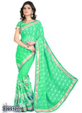 Green Georgette Sarees