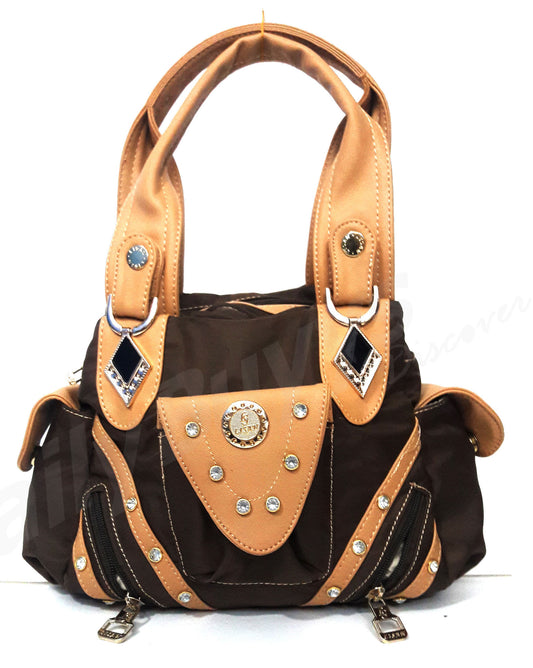 Brown ladies Hand Bags