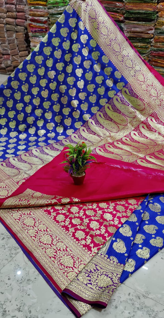 Banarasi Silk Katan Sarees Get Extra 10% Discount on All Prepaid Transaction