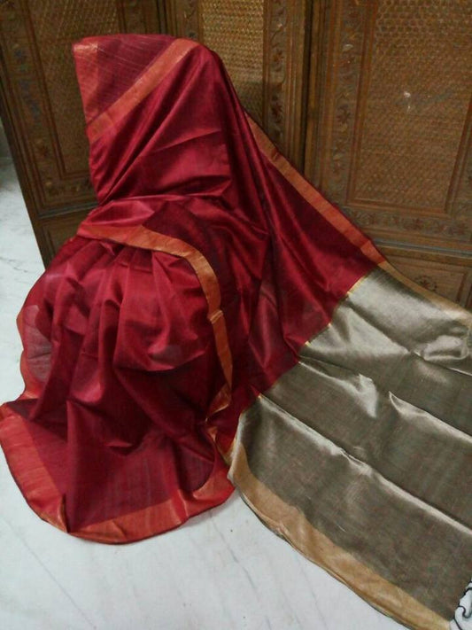 Red Khesh Sarees - Dailybuyys
