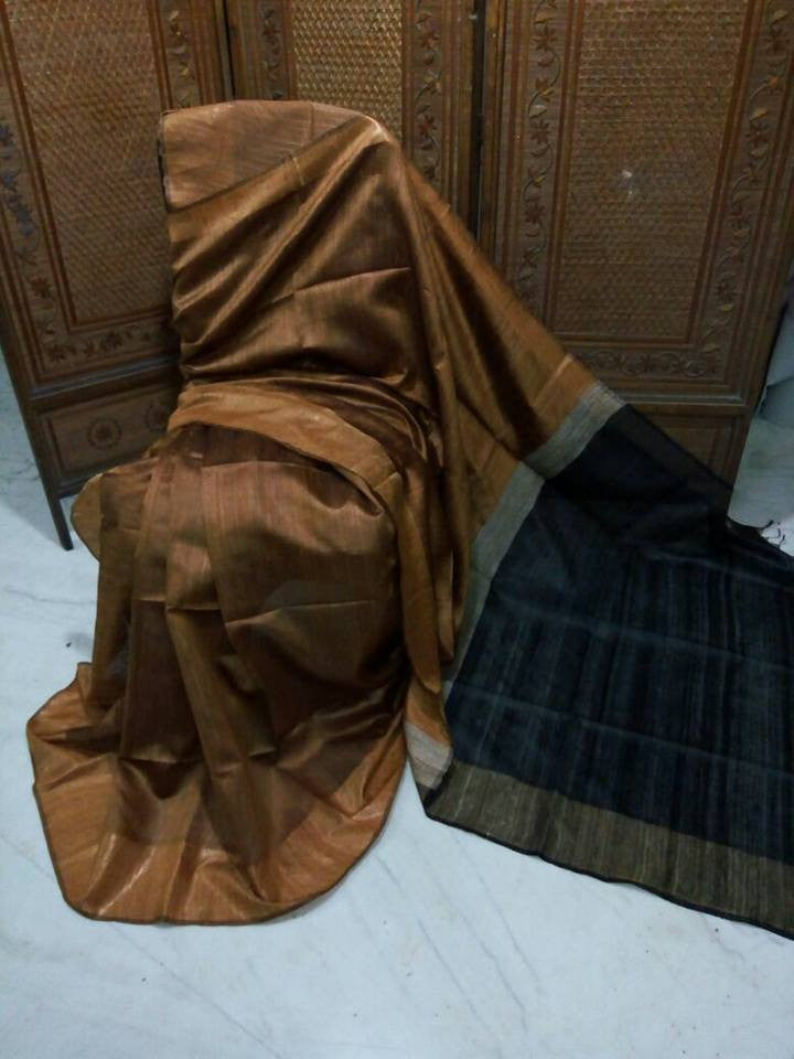 Brown Khesh Sarees