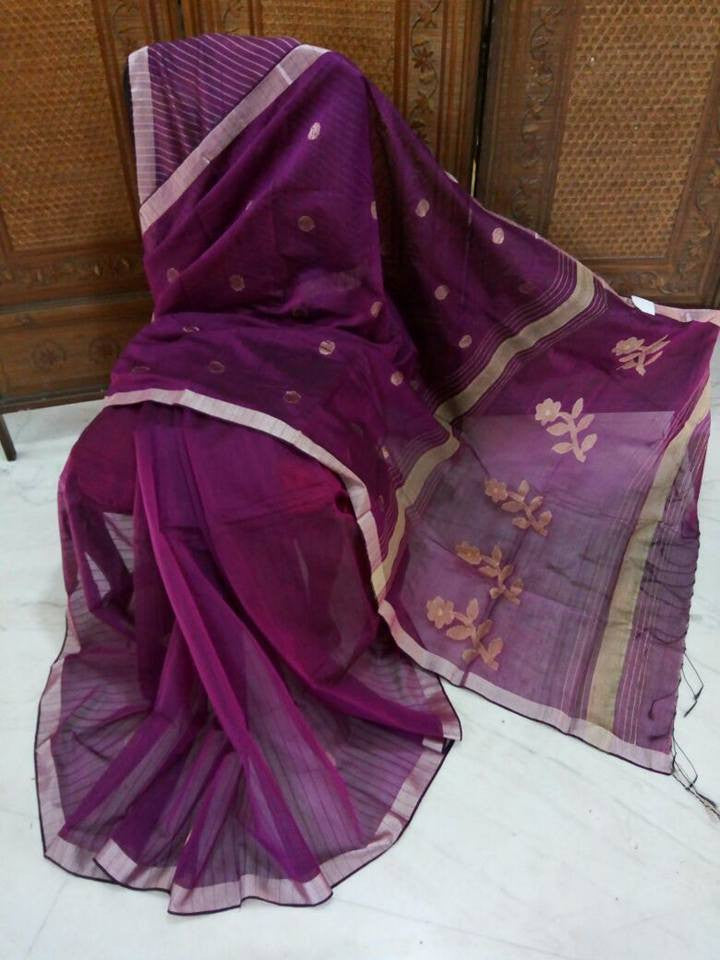 Violet Khesh Sarees