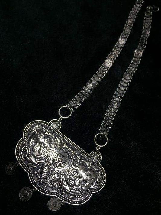 Metal Necklace German Silver Jewellery - Dailybuyys