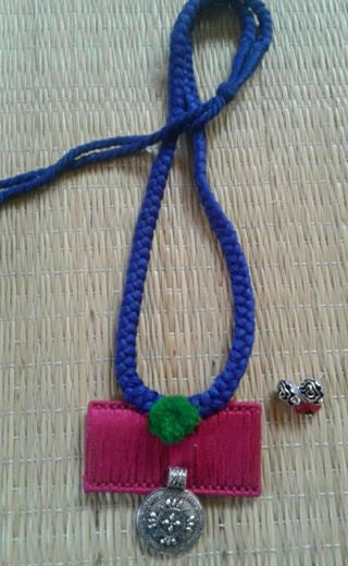 Blue & Pink Handcrafted Necklaces - Dailybuyys