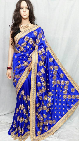 Blue Bengal Handloom Silk Sarees