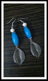 Blue Hand Made Earrings Get Extra 10% Discount on All Prepaid Transaction