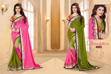 Pink Georgette Sarees