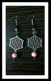 Silver 2 colour Hand Made Earrings Get Extra 10% Discount on All Prepaid Transaction