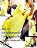Yellow Imported Long Red Imported Long  Western Kurtis  Kurtis