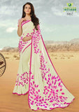 White Georgette Sarees