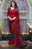 Red Georgette Sarees