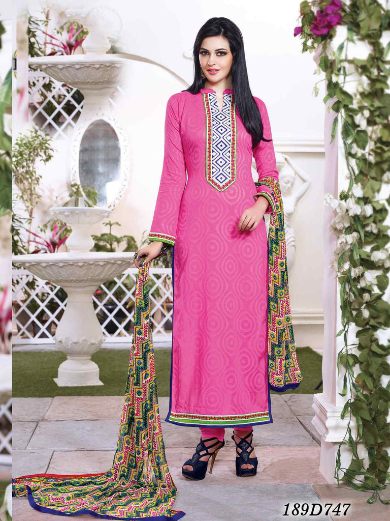 Pink Pure Cotton Salwar