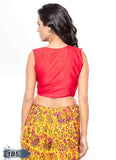 Red Designer Stitched Blouses