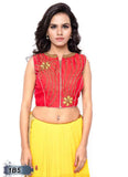 Red Designer Stitched Blouses