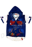 Blue Hoodie Jacket White Shirt And Red Pant Boys Clothing Get Extra 10% Discount on All Prepaid Transaction