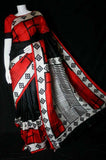 Red Black Pure Silk Mark Certified Murshidabad Silk Sarees