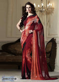 Red & Orange Georgette Sarees