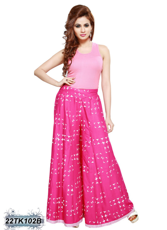 Pink Palazzos - Dailybuyys