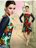 New Multi Colour Stitched Printed & Embroidery Kurtis