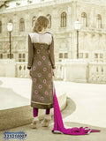 Pretty Brown Georgette Anarkali Salwar