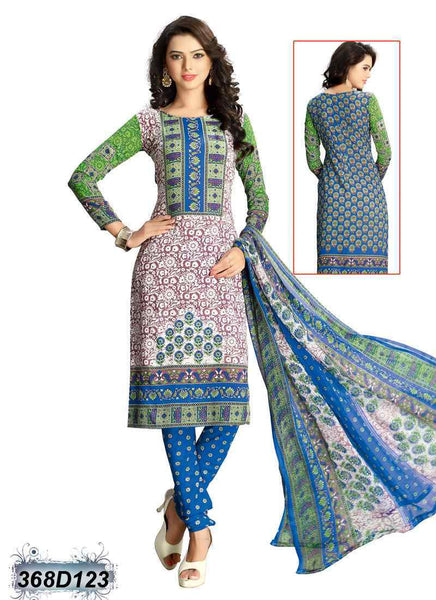 Multi Crepe Salwar