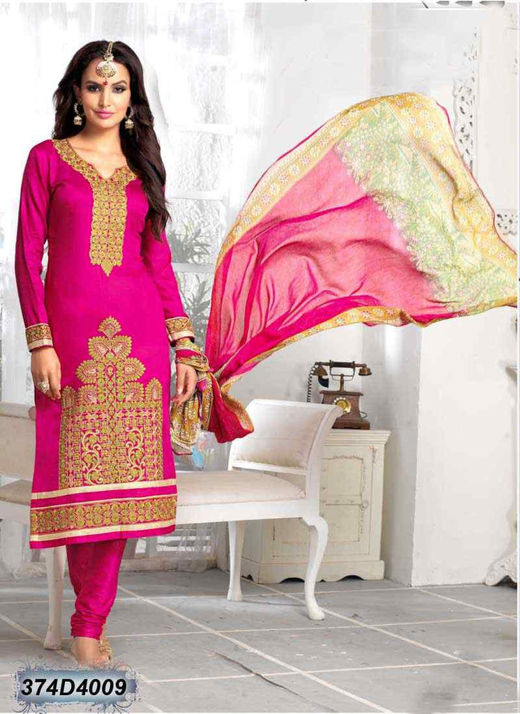 Pink Glace Pure Cotton Salwar