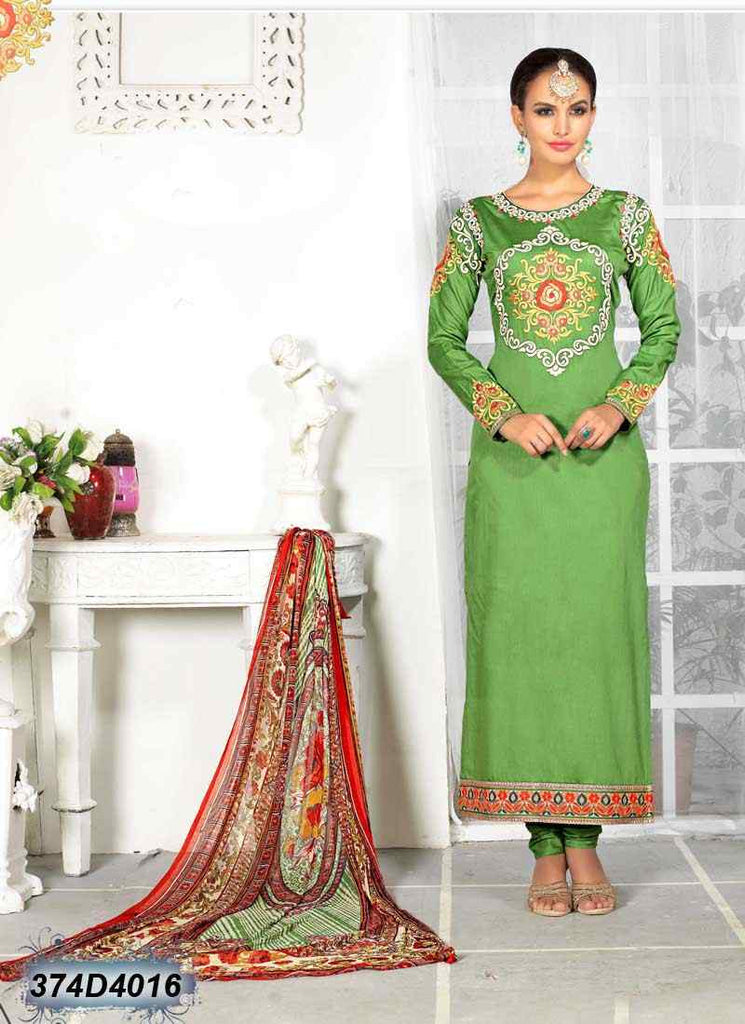 Green Glace Pure Cotton Salwar