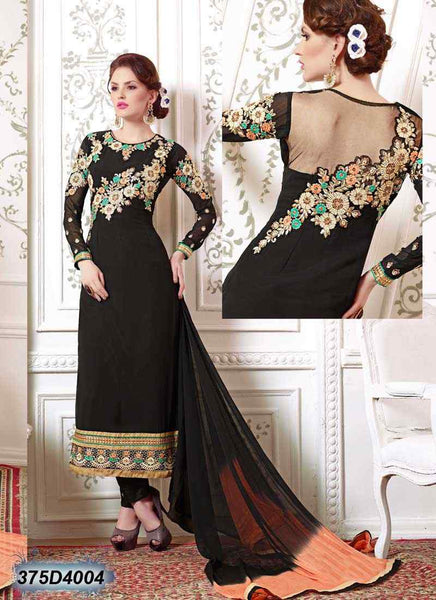 Black Georgette Salwar