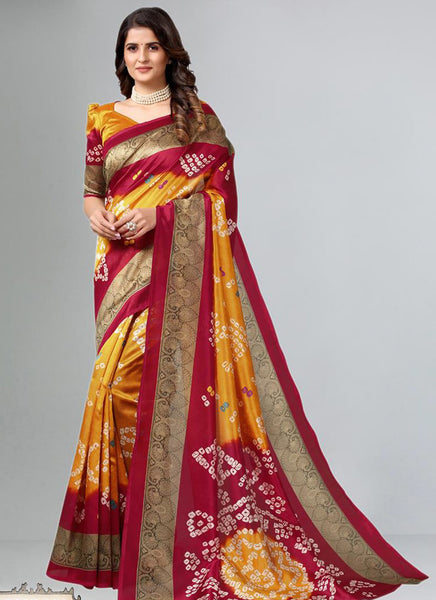 Red Party Wear Designer Sarees