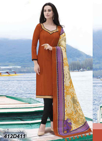 Nice Brown Bhagalpuri Salwar