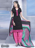 Black Pink Pure Cotton Salwar