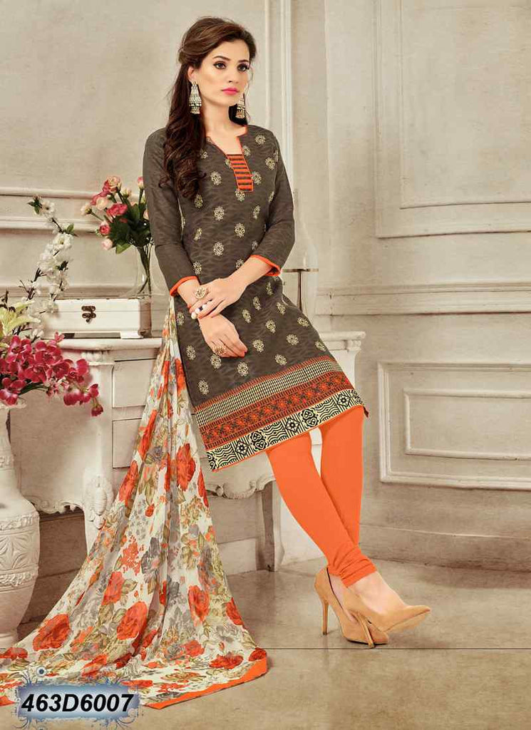 Dark Grey Brasoo Pure Cotton Salwar