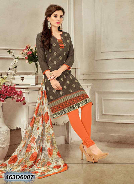 Dark Grey Brasoo Pure Cotton Salwar