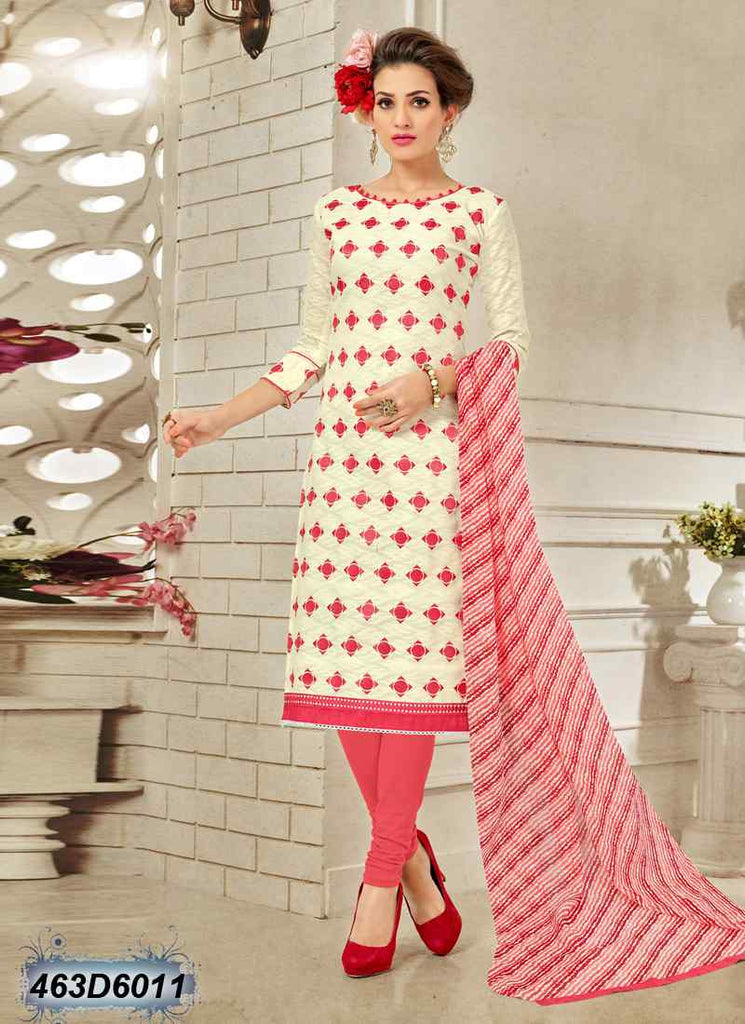 White Brasoo Pure Cotton Salwar