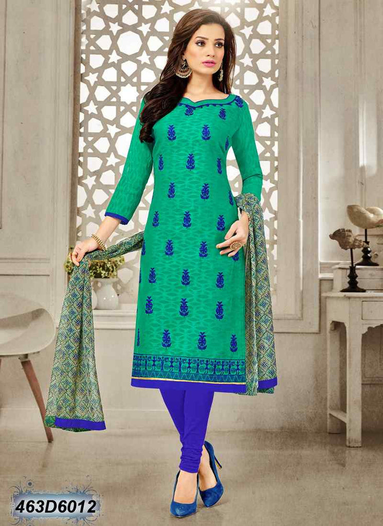 Green Brasoo Pure Cotton Salwar