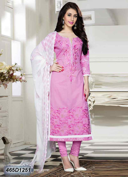 Pink Pure Cotton Salwar